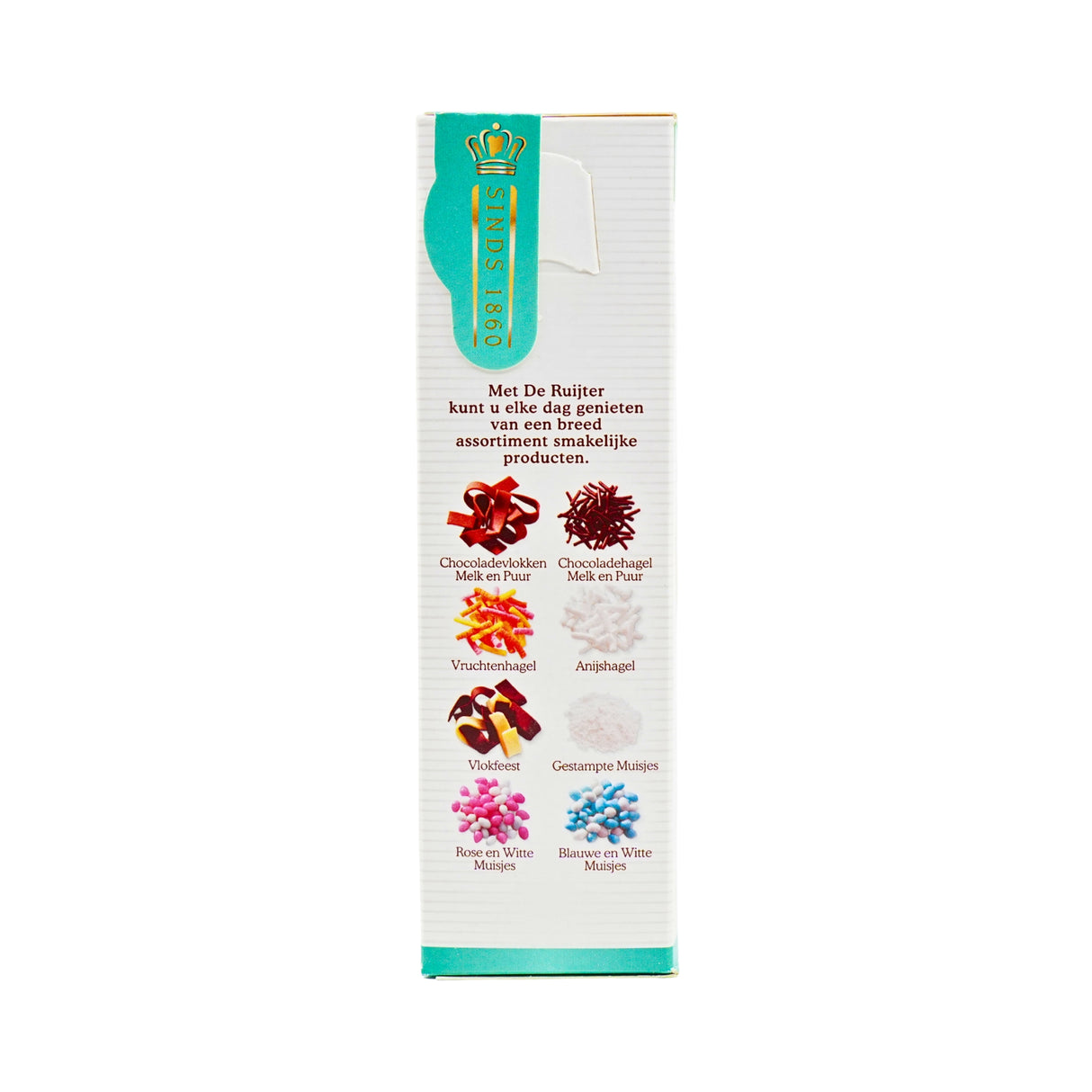 De Ruijter Anise Flavored Hail Hagel Sprinkles 300g Box