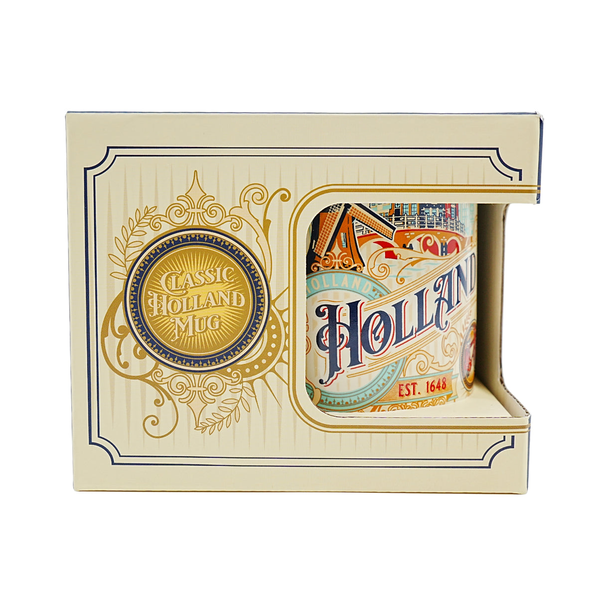 Holland Vintage Mug White
