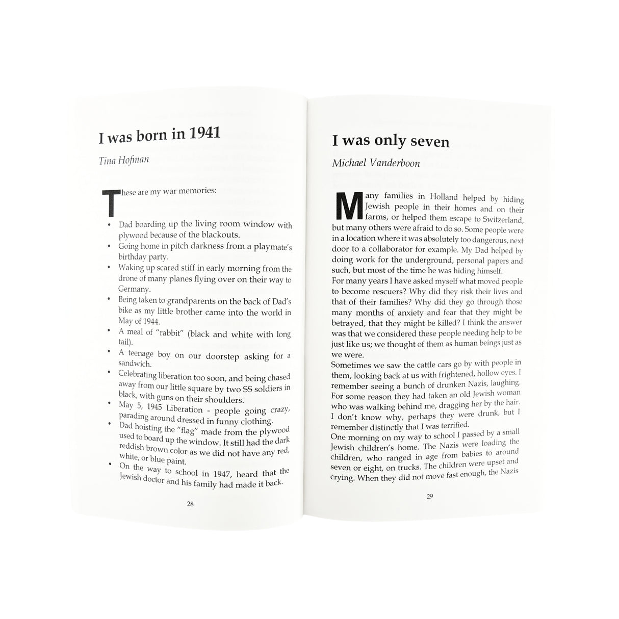 Dutch in Wartime -  Tell Your Children About Us - Book 5