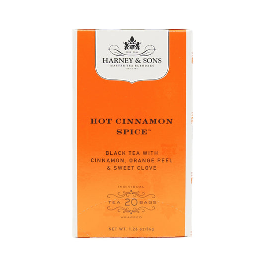 Harney & Sons Hot Cinnamon Spice Tea 20 Ct Box
