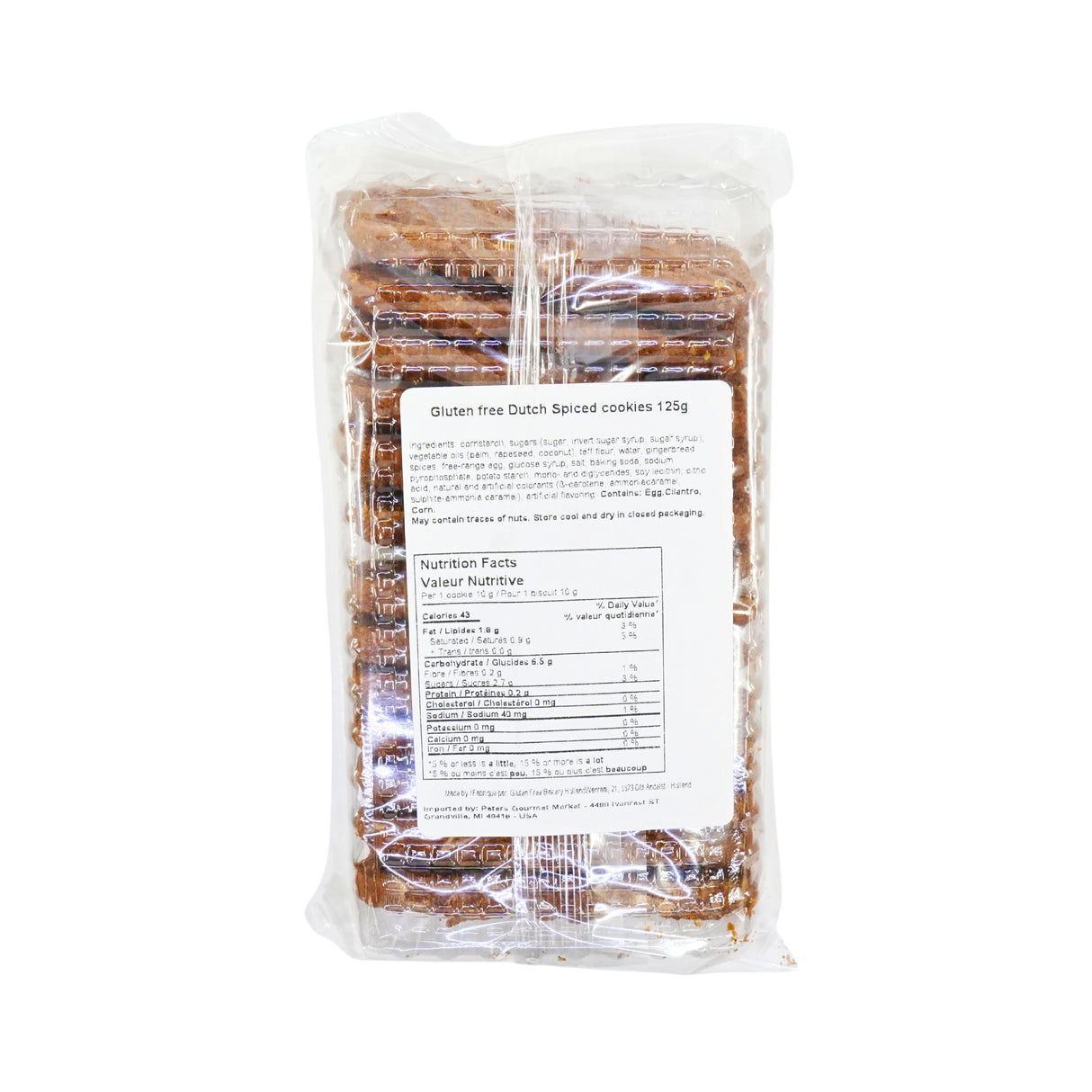 Ebels Speculaas Glutenfree 4.4 oz