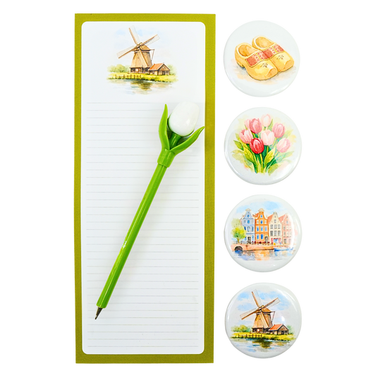 Dutch Scene Stationary Gift Set