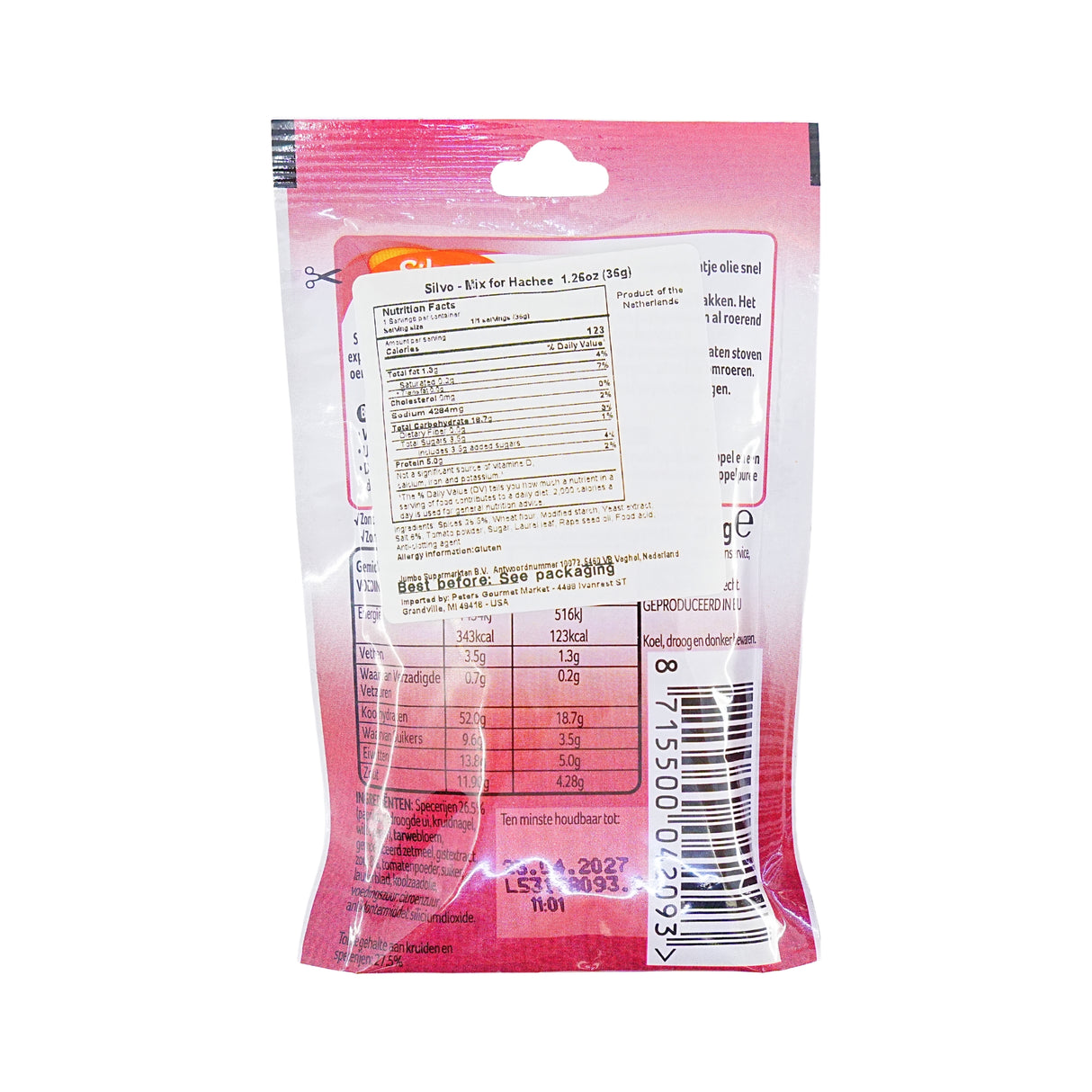 Silvo Hachee Mix  .88 Oz