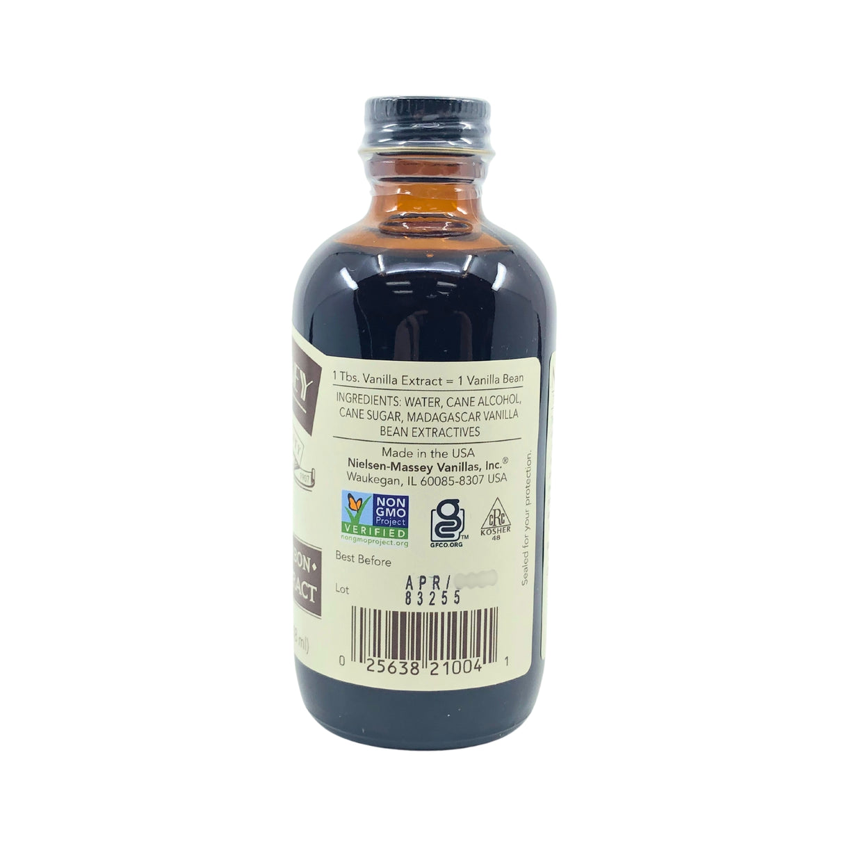 Nielsen Massey Pure Vanilla Extract 4 Oz