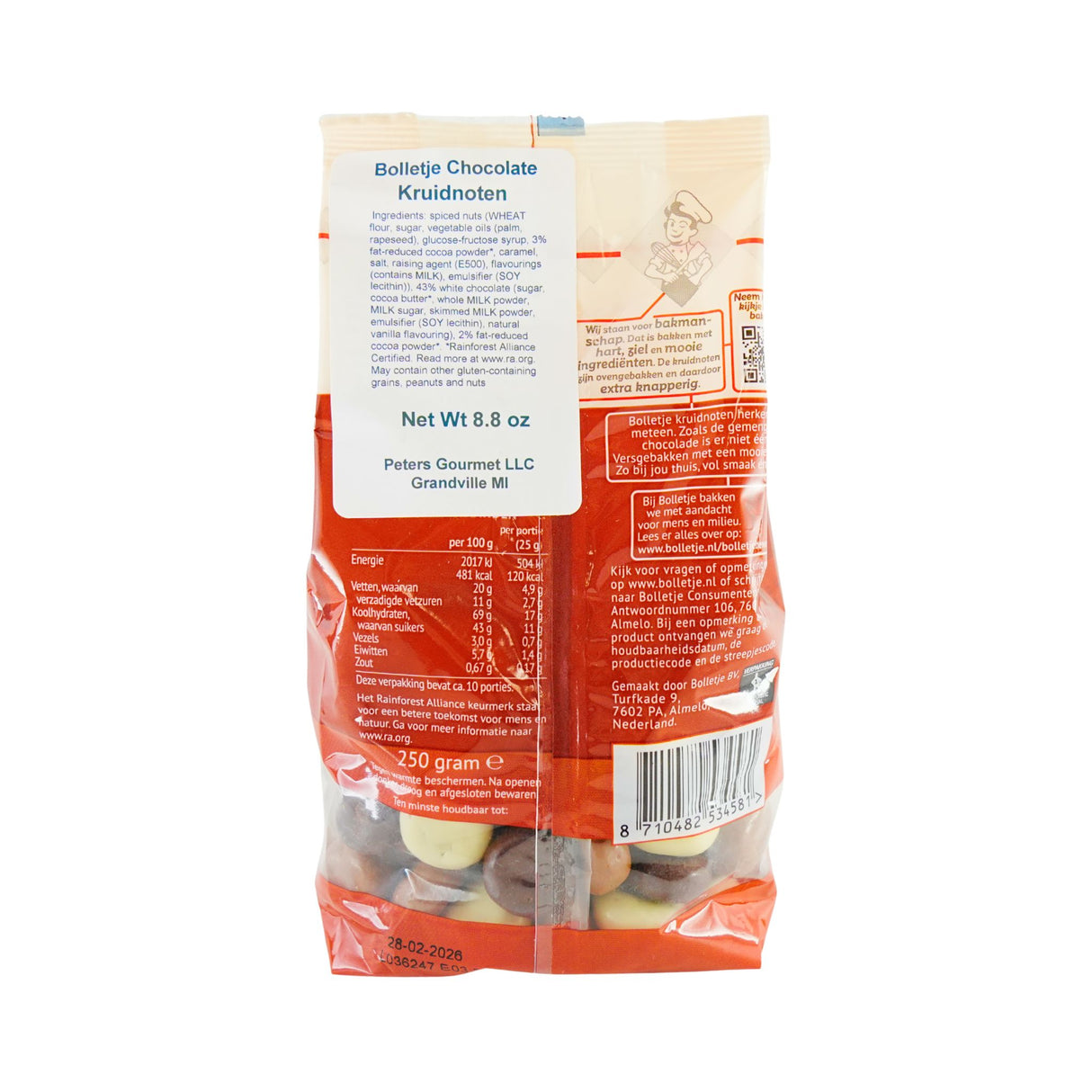 Bolletje Mixed Chocolate Kruidnoten 7 oz