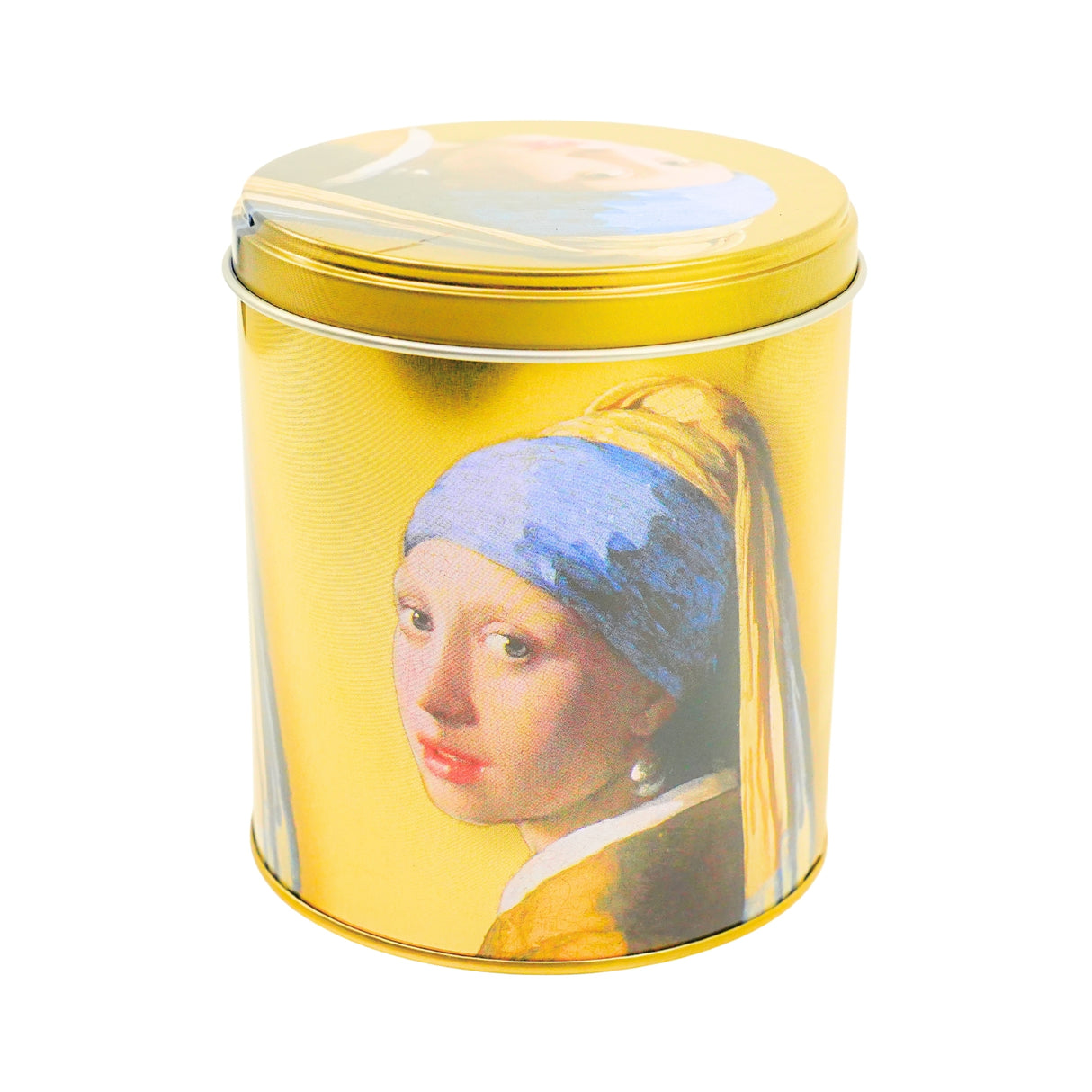 Vermeer Girl with Pearl  Tin Empty Tin