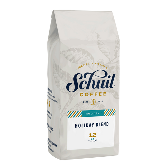 Schuil Holiday Blend Ground Coffee Decaf 12 oz