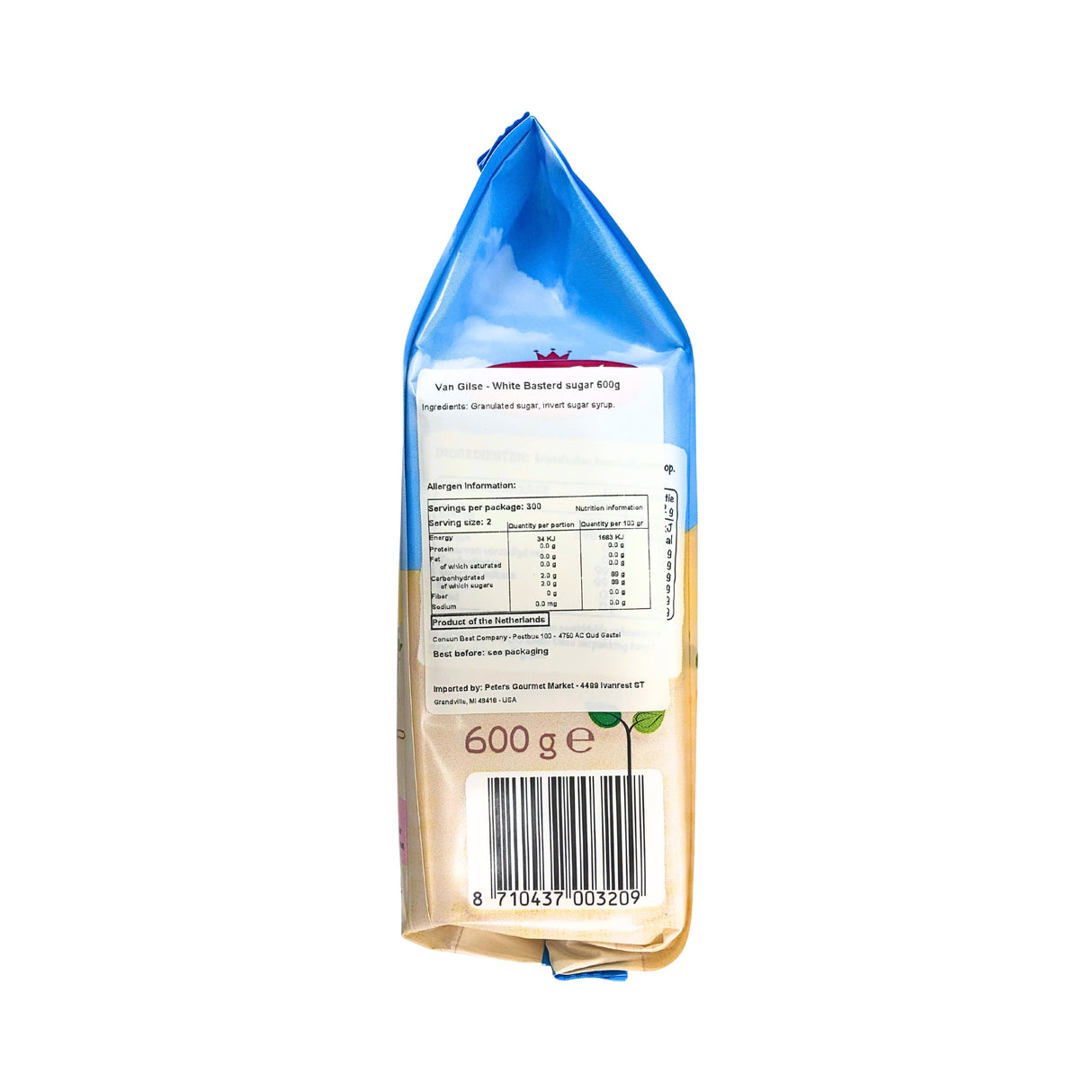 Van Gilse White Bastard Sugar 21.1 oz