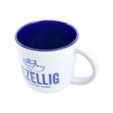 Gezellig It's A Dutch Thing White & Blue Matte 14oz Mug