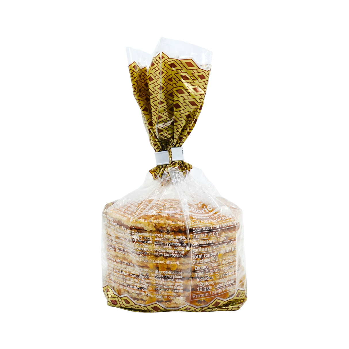 Verweij Syrupwafers 12% Real Butter 8 Count 8.4 Oz
