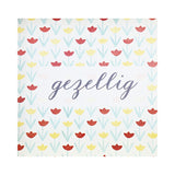 Hoekstra Decor Gezellig With Dutch Tulips Framed Wall Art