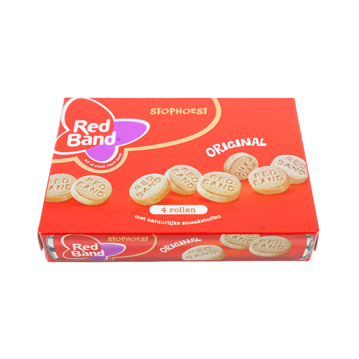 Red Band Stophoest Cough Drop 4 Roll Pack