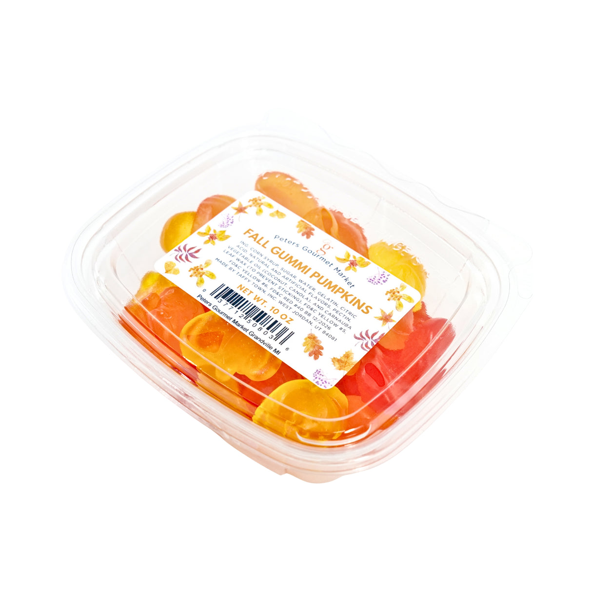 Peters Gourmet Market Gummi Pumpkins 10oz