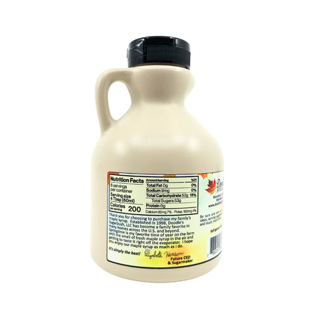 Doodles 100 % Pure Maple Syrup Plastic Jar16 oz