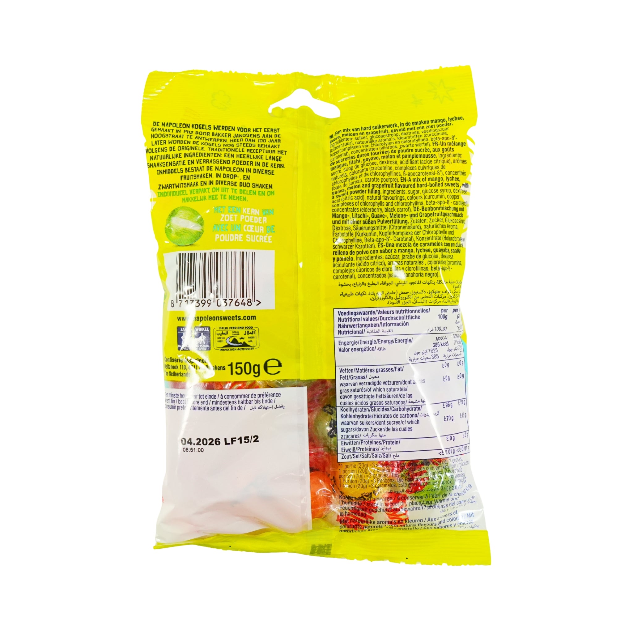 Napoleon Tropical Fruit Mix Balls 5.3 oz – Peters Gourmet Market