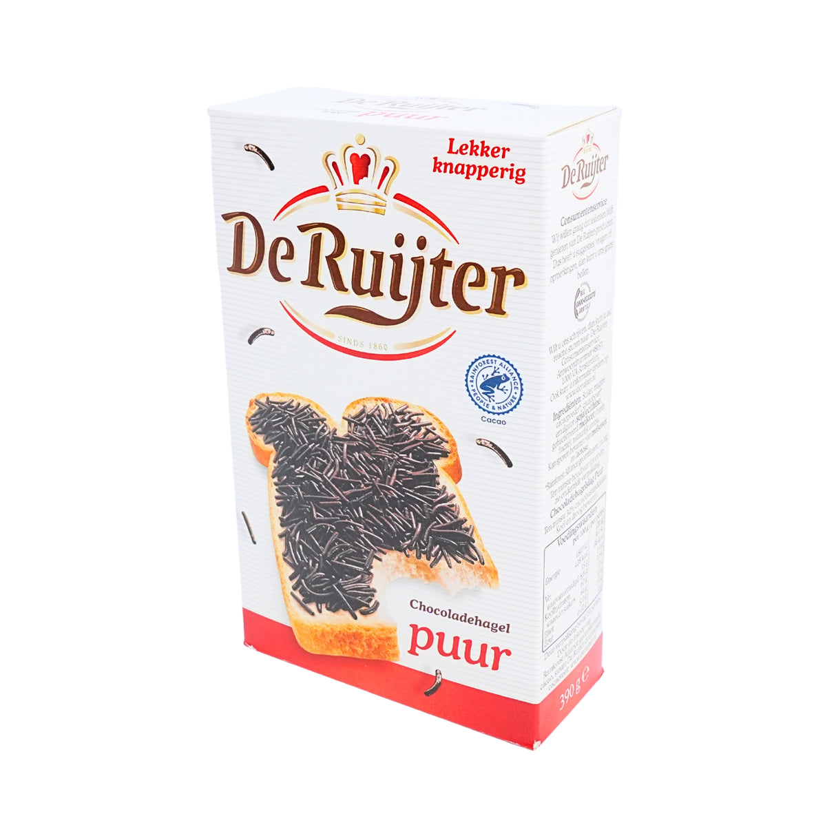 De Ruijter Dark Chocolate Sprinkles Hagelslag 14.1 Oz
