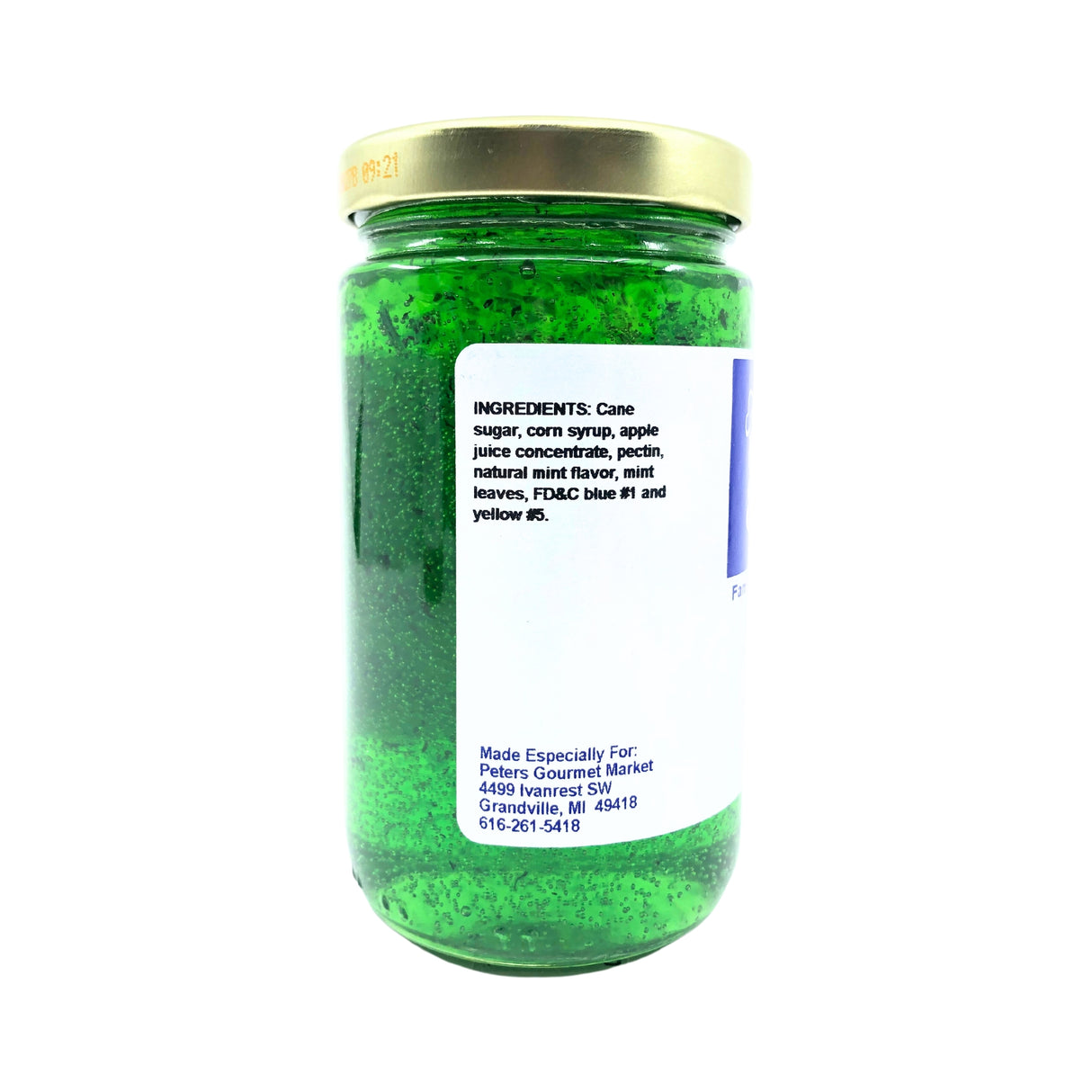 PGM Mint w/ Leaves Jelly 10.5 oz Jar