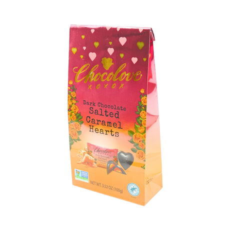 Chocolove Salted Caramel Hearts 3.5 oz bag