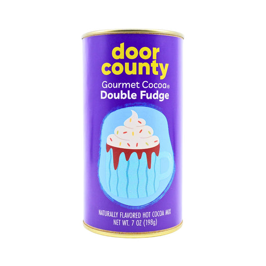 Door County Coffee Double Fudge Hot Chocolate Canister 7 oz