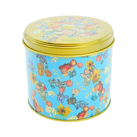 Van Gogh Flower Bouquet Tin EMPTY
