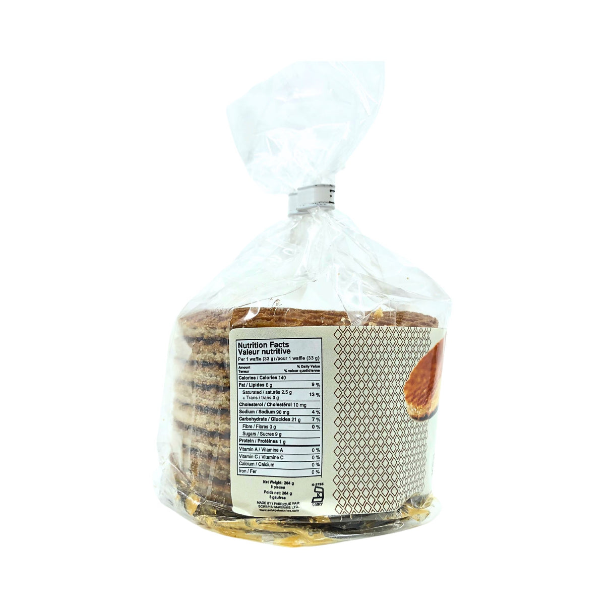 Double Dutch Gluten Free Stroopwafels 8 Ct