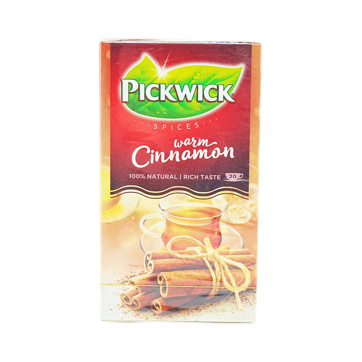 Pickwick Warm Cinnamon Tea 20ct box DC