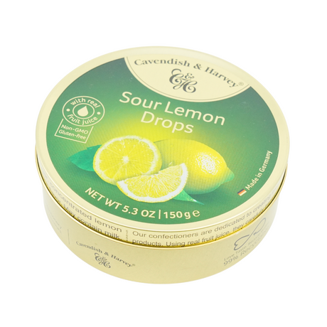 Cavendish & Harvey Lemon Fruit 5.3oz Tin