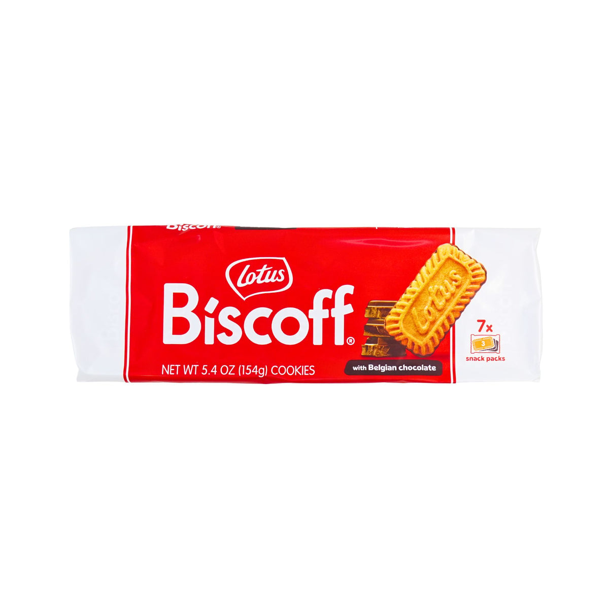Biscoff Cookies With Belgian Chocolate 5.4 Ounce