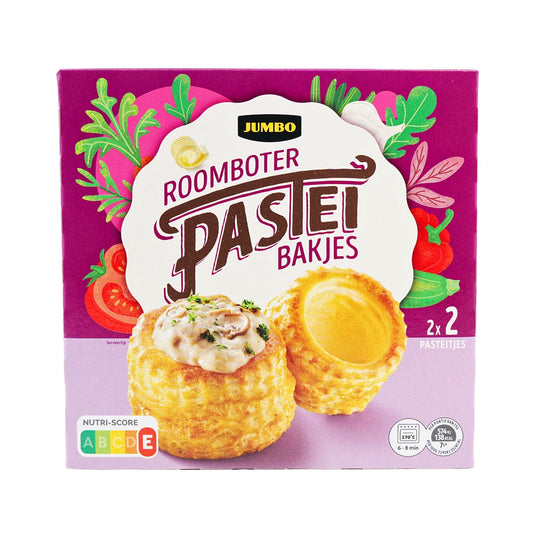 Jumbo Pastry Shells 136 gr 4 ct