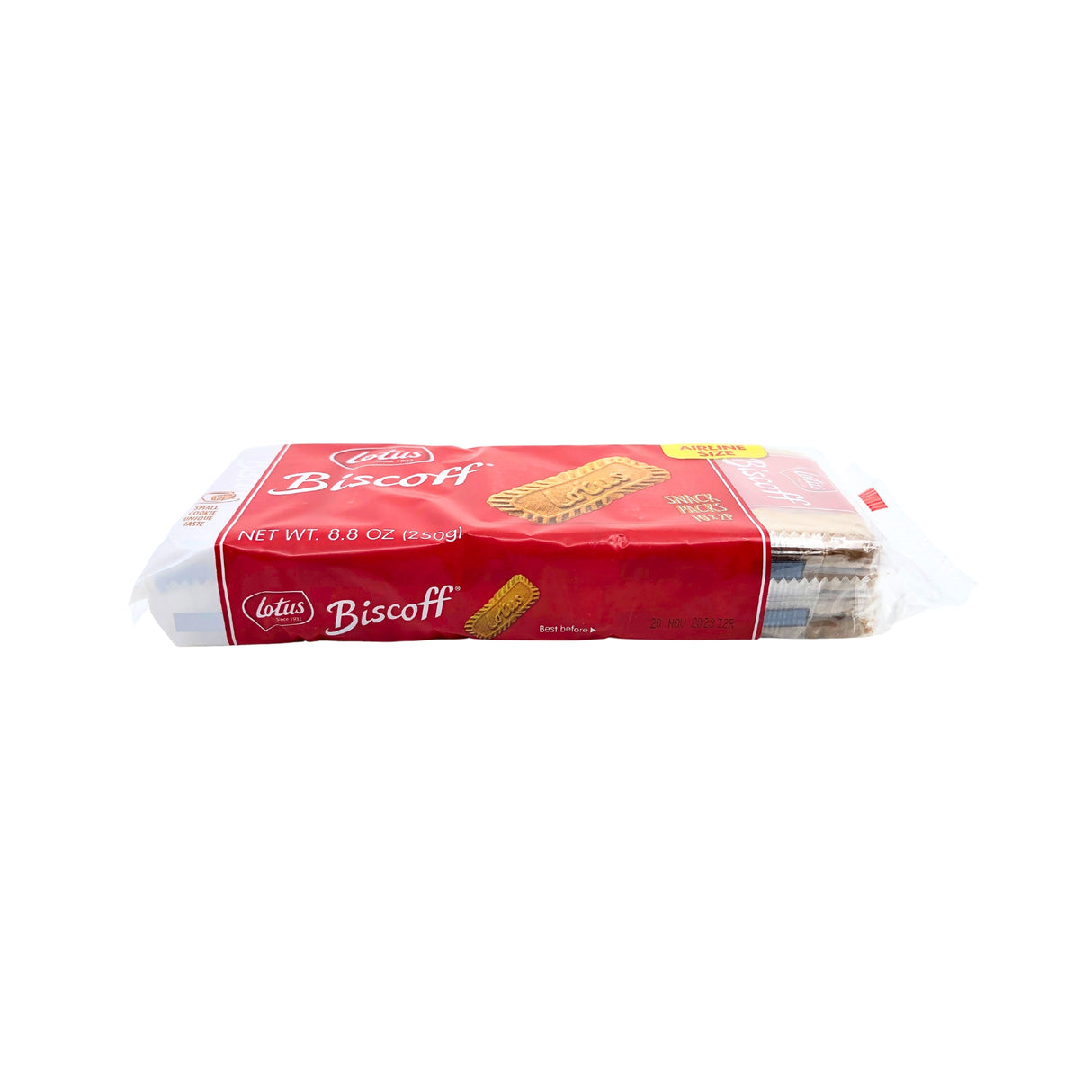 Biscoff Snack Pack Cookies Airline 8.8 oz ind wrapped