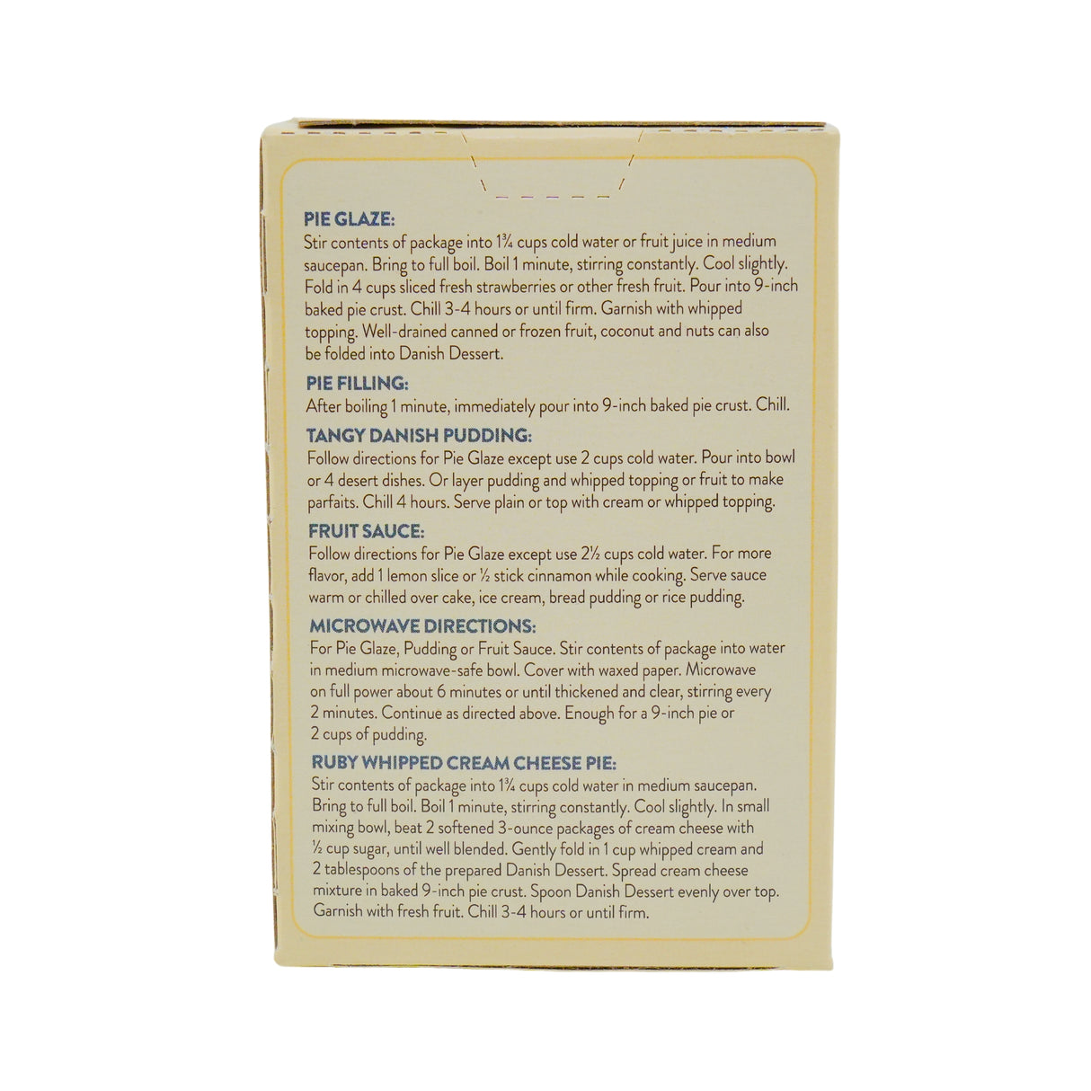 Junket Raspberry 4.75 oz box