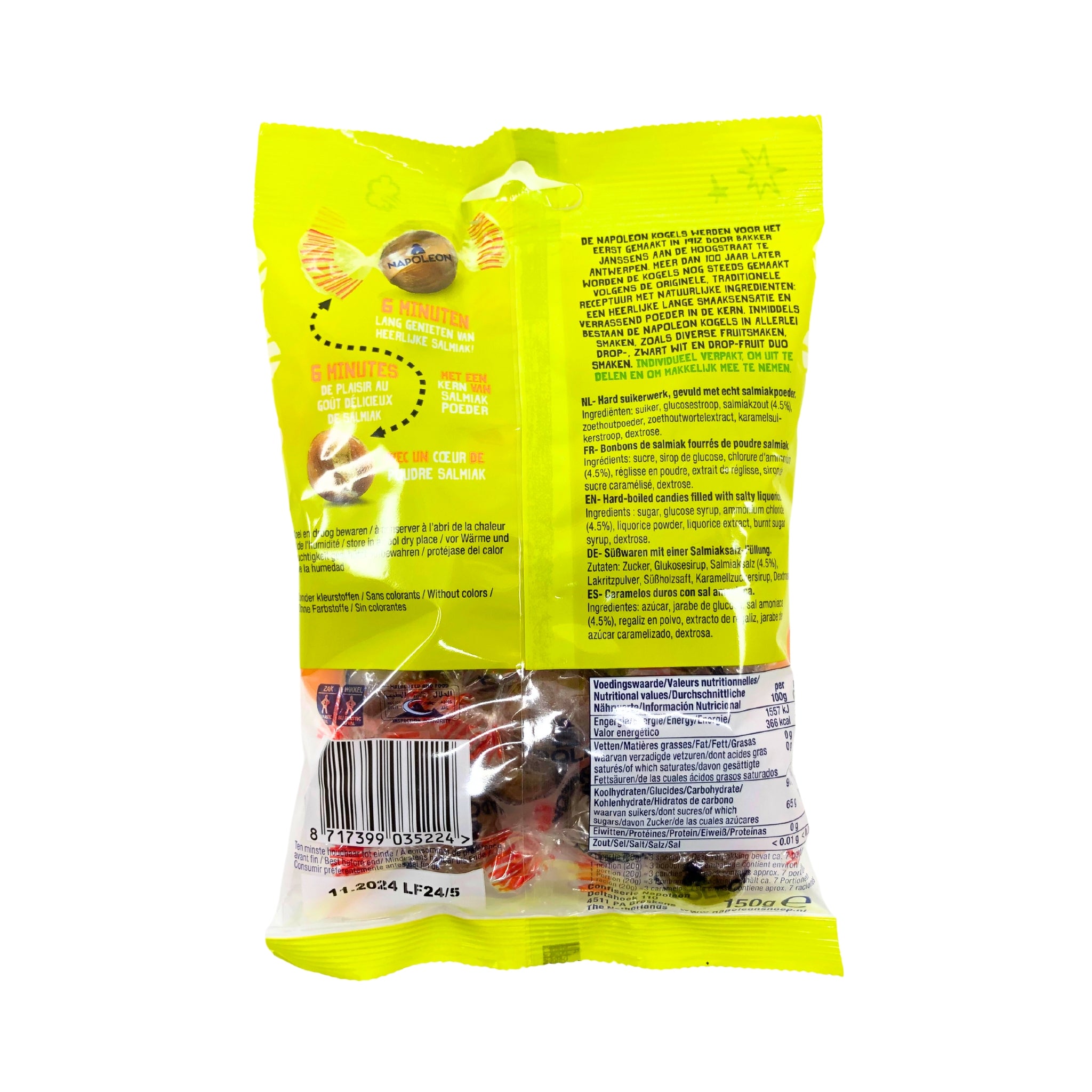 Napoleon Black & White Licorice Balls 5.2 oz bag – Peters Gourmet