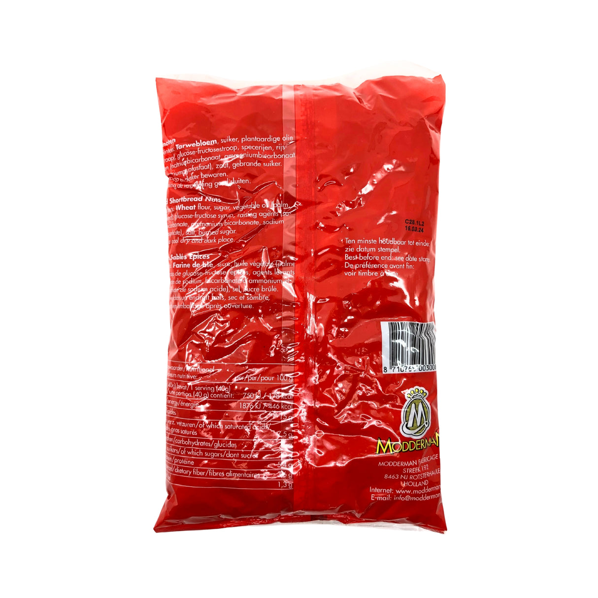 Modderman Traditional Kruidnoten 17.6 Oz Bag