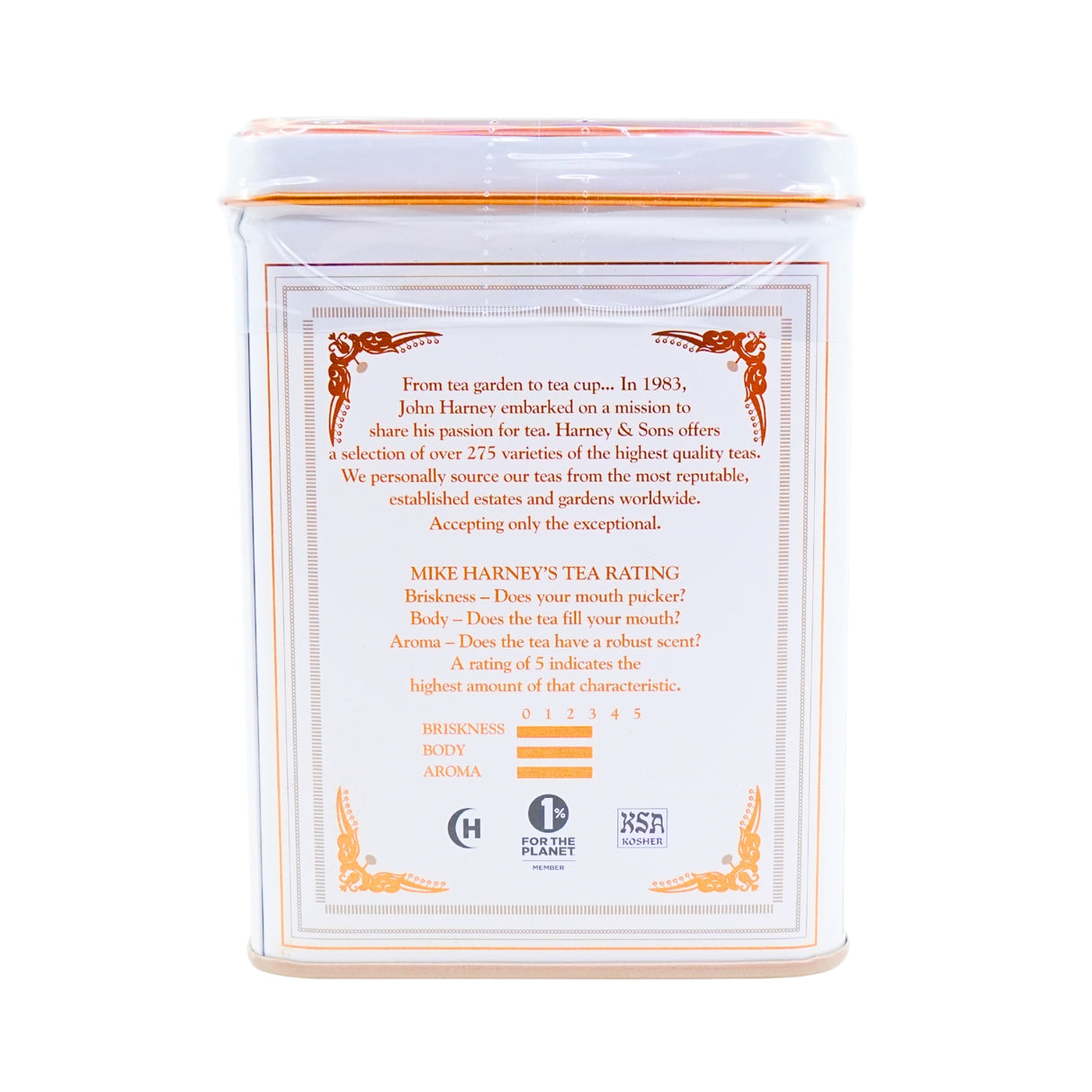Harney & Sons Darjeeling Tea Sachets Tin