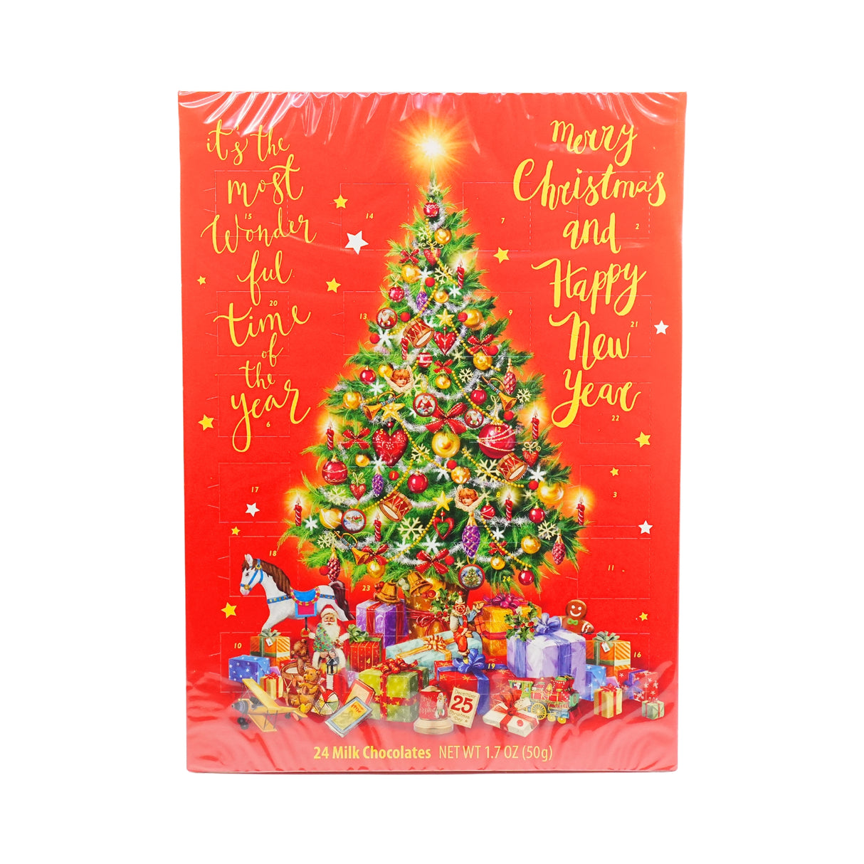 Erika's Pantry Advent  Calendar Tree & Sleigh 1.76 oz
