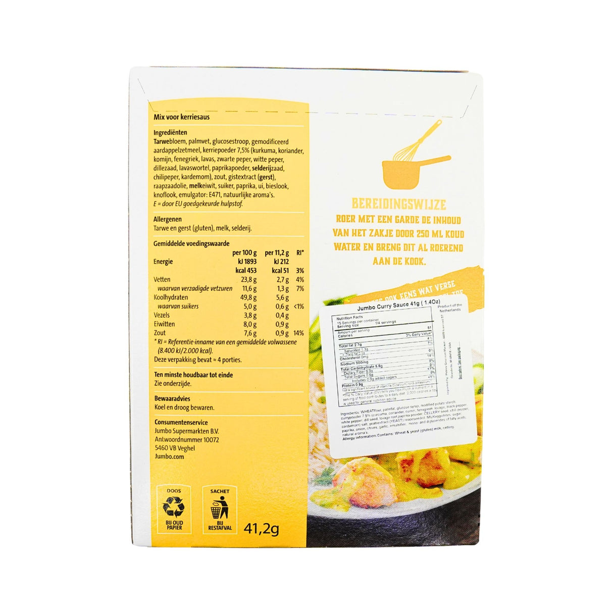 Jumbo Curry Sauce 41 gr