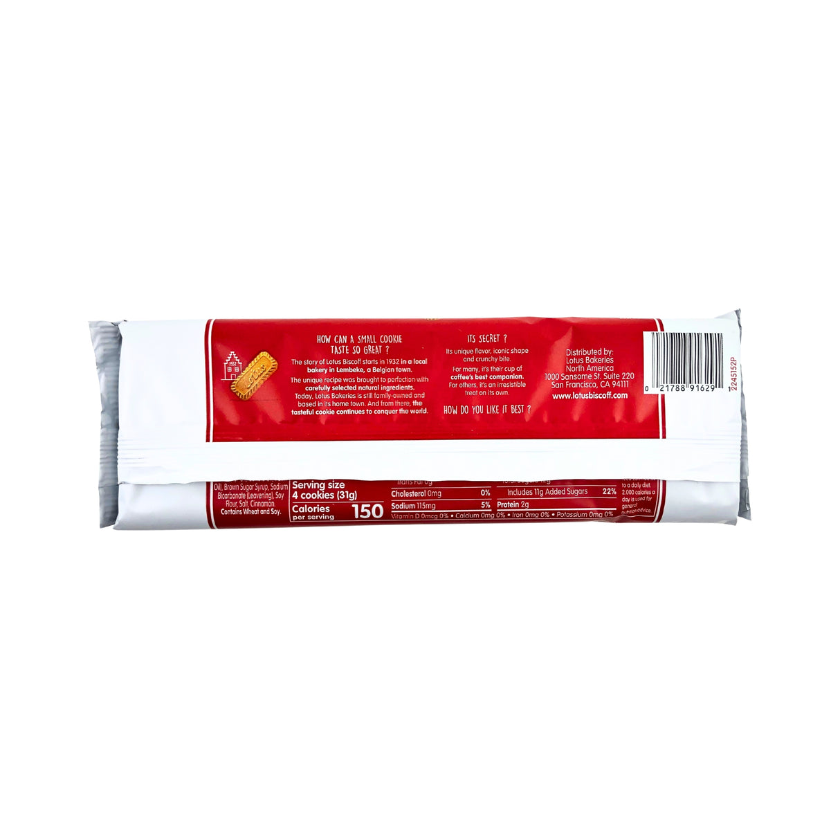 Biscoff Biscoff Euro Cookie 8.8oz 10/cs