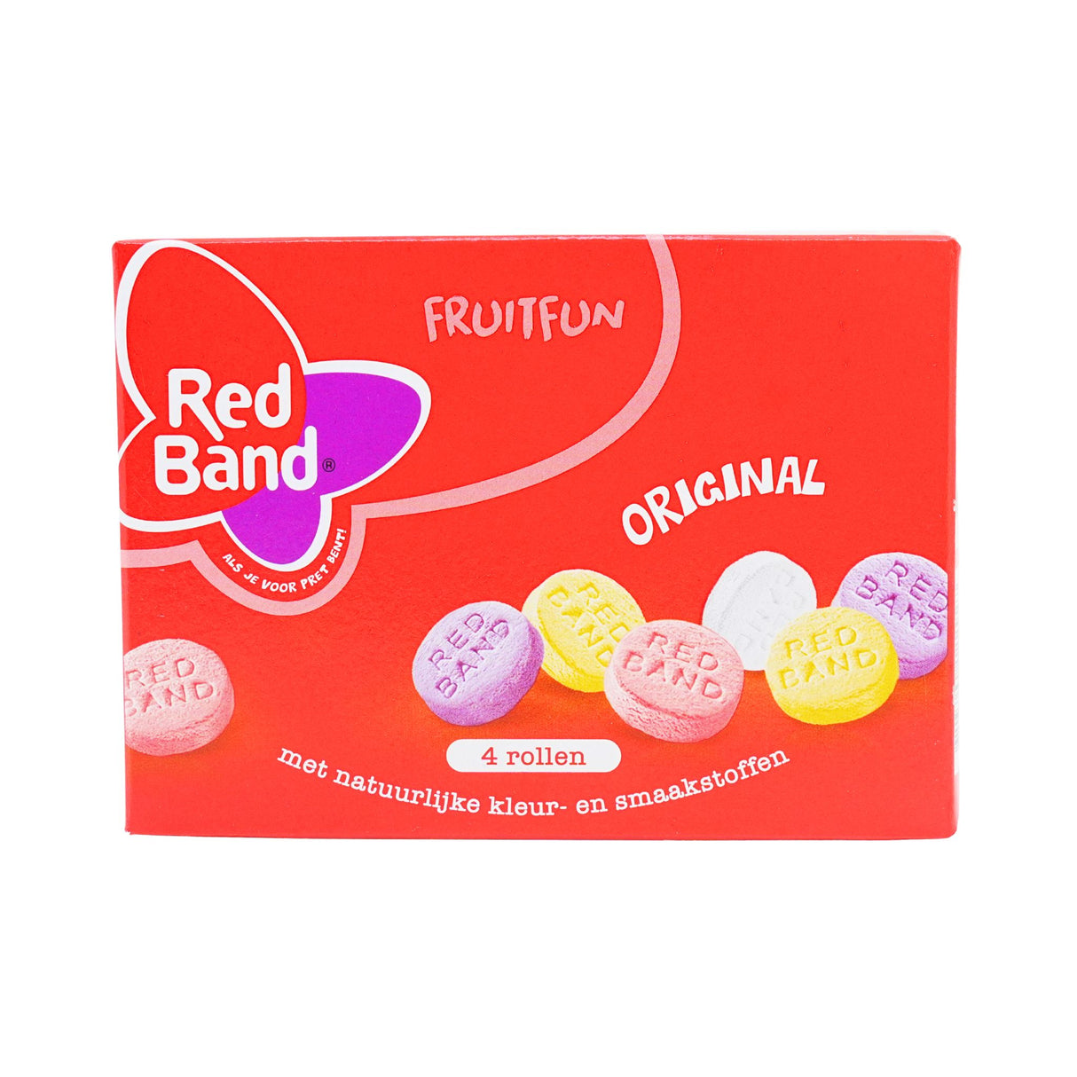 Red  Band Fruit Fun 4 Roll Pack