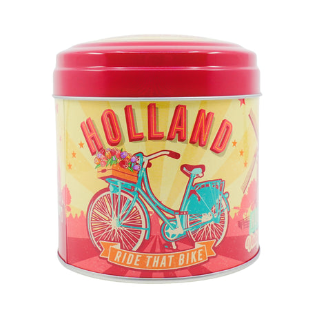 Stroopwafel Holland Vintage Tulips with 8 stroopwafels