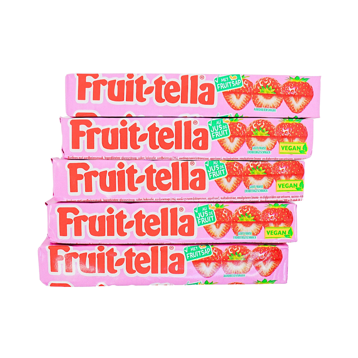 Fruittella Strawberry 5 roll pack