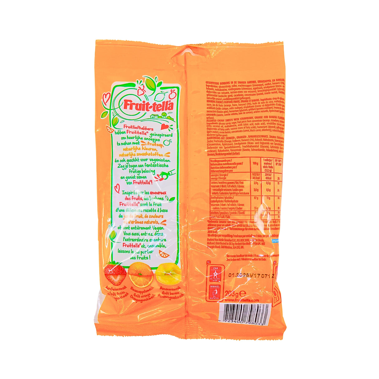 Fruittella Minis Assorted Bag 7 oz