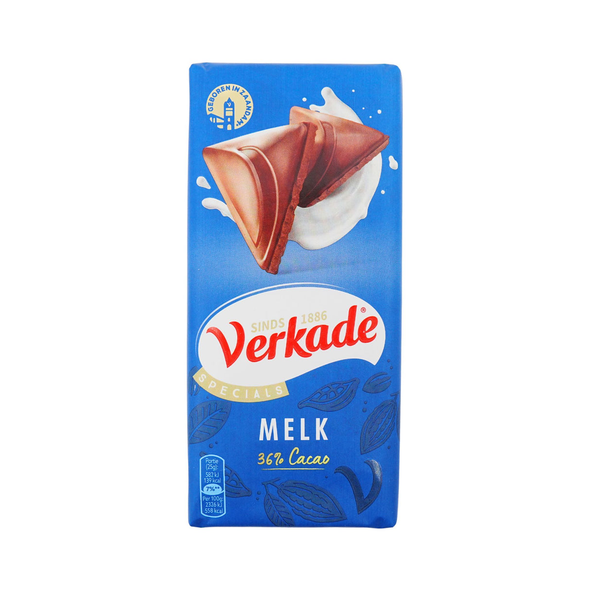 Verkade Milk Chocolate Bar 3.2 oz