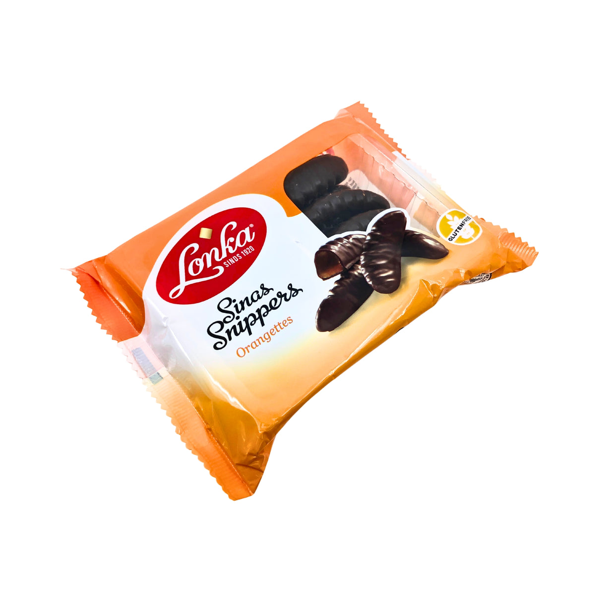 Lonka Orange  Filled Chocolate Snippers 8.6oz