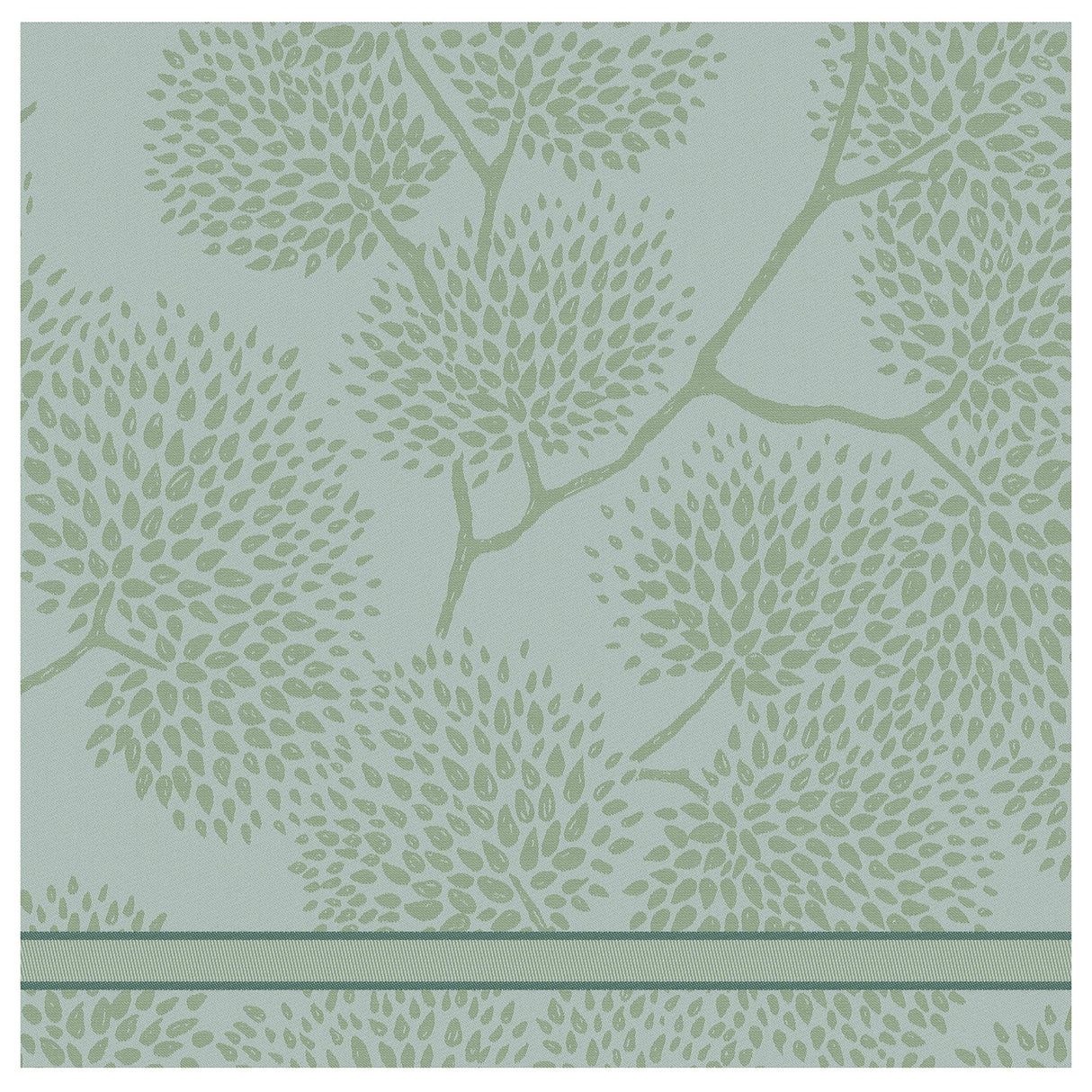 DDDDD Green Trees TEA Towel 24x23 inch