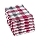 DDDDD Carre Checkered Towel TEA Towel 24x23 inch