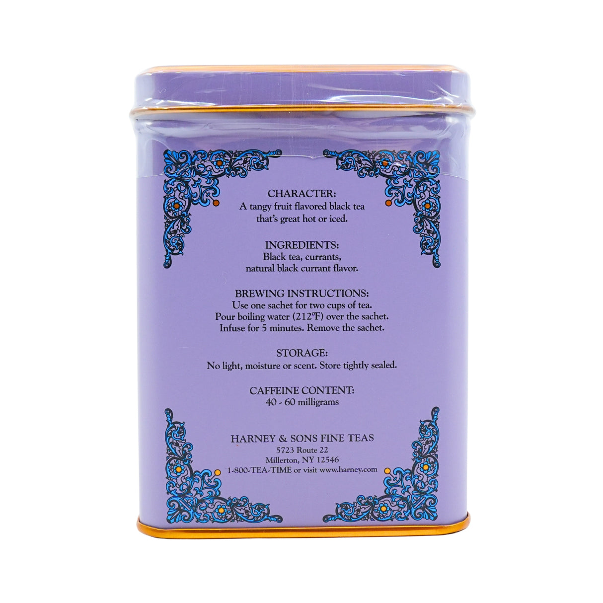 Harney & Sons Black Currant Tea Tin