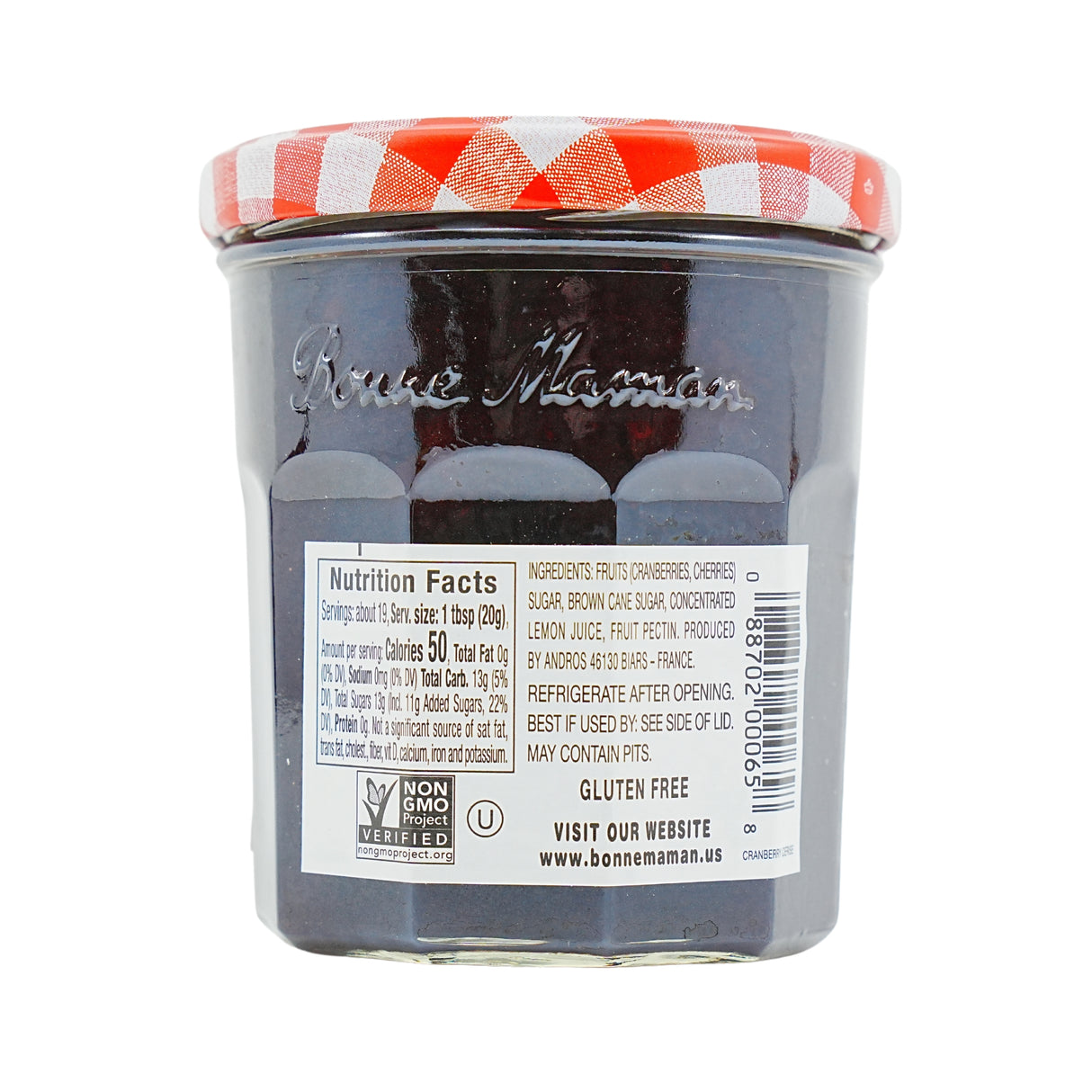 Bonne Maman Cranberry Cherry Preserve 13 oz