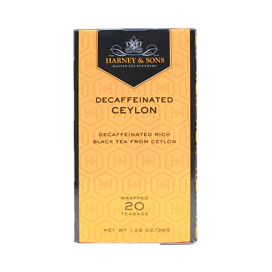 Harney & Sons Decaf Ceylon Tea 20 Ct Box