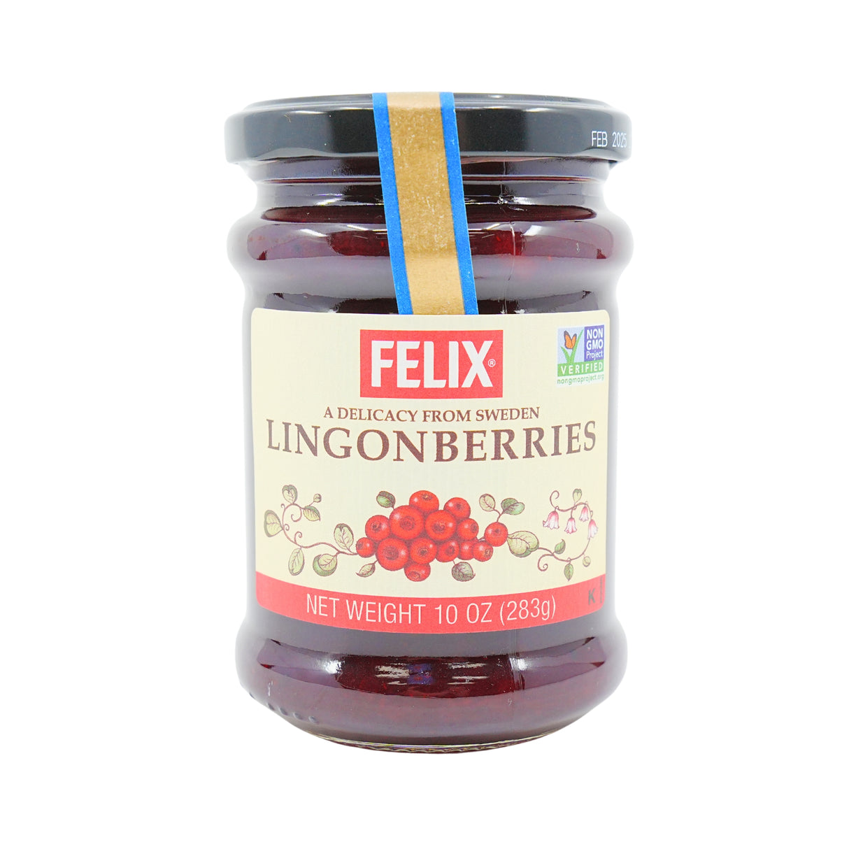 Felix Lingonberry Preserves 10 oz