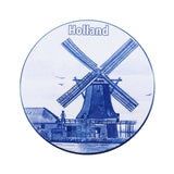 KM Delft Blue Dutch Windmills  Empty Tin